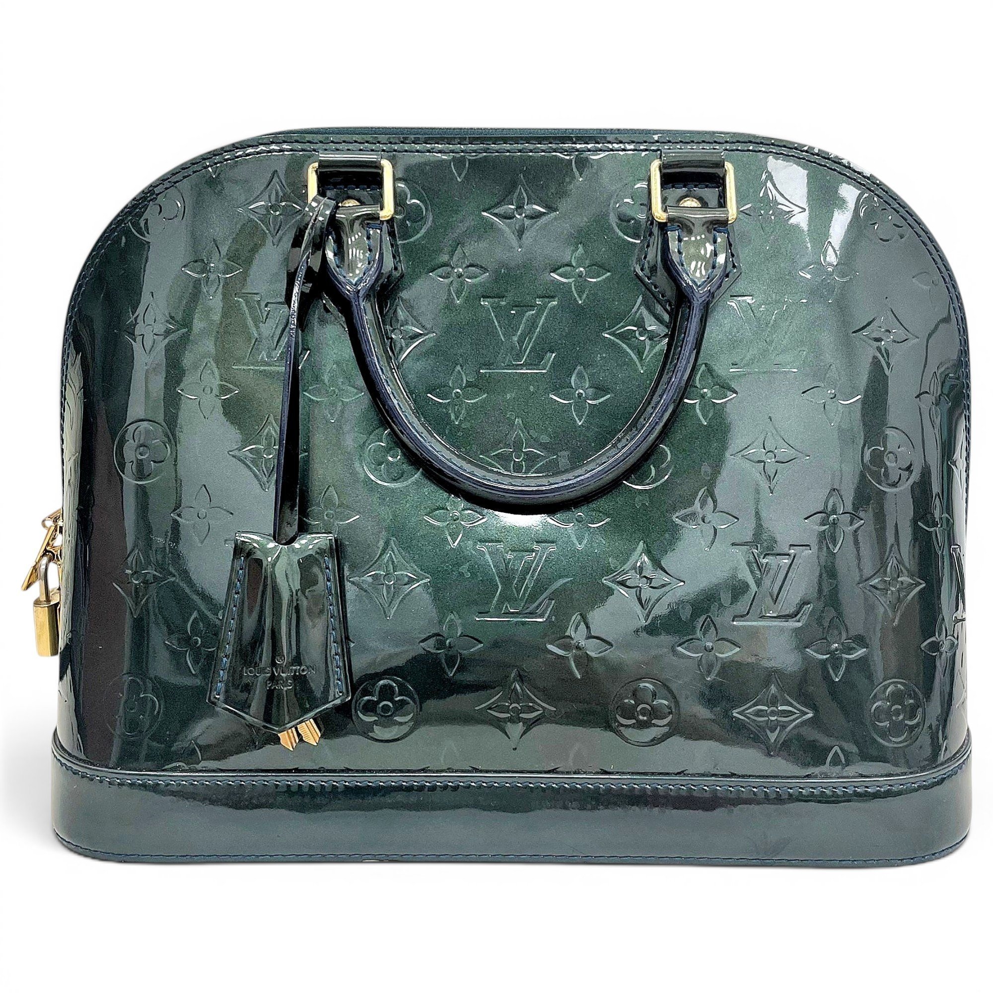 Alma patent leather handbag