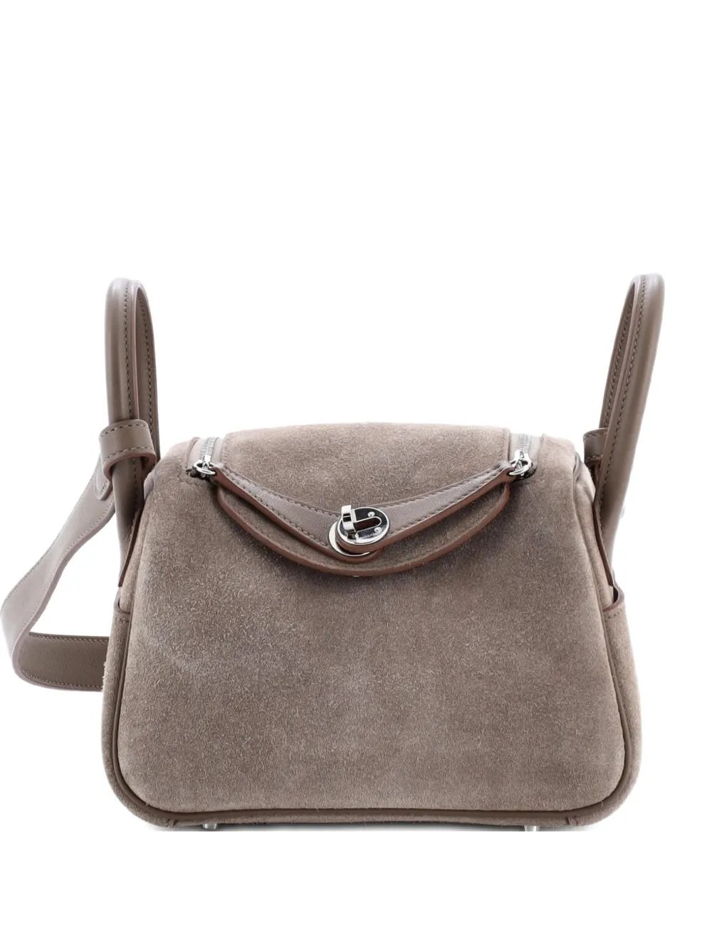 Hermes Lindy Bag Grizzly and Swift Mini shoulder bag