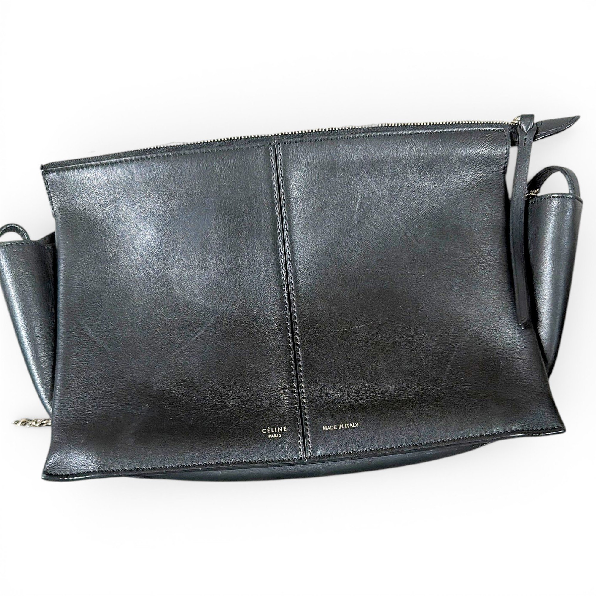 Wallet On Chain Margo leather handbag
