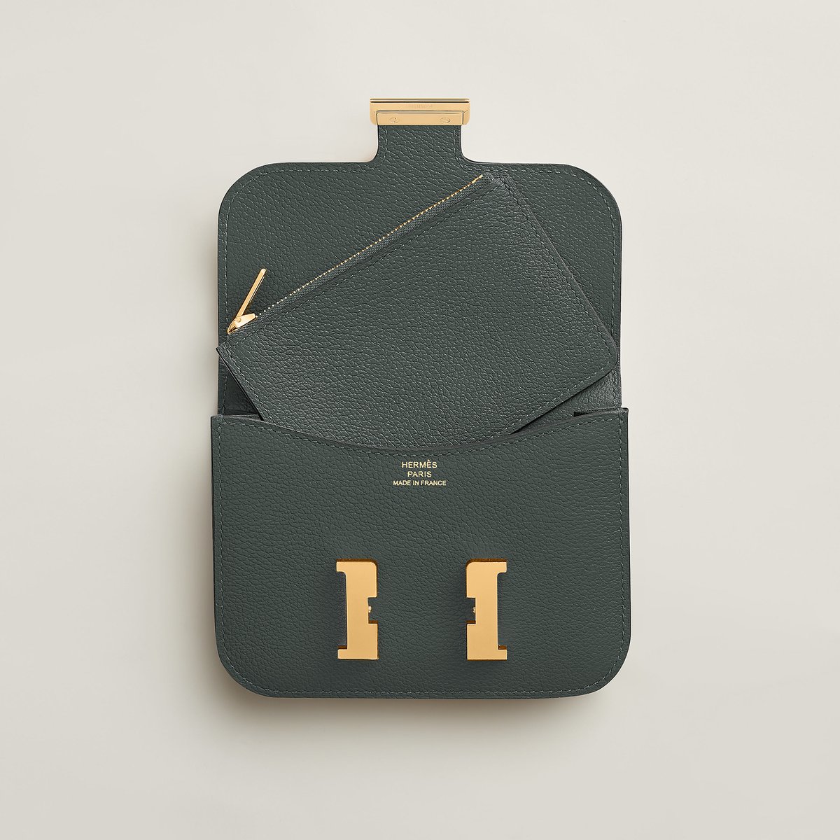 Vert Mangrove Constance Slim Wallet