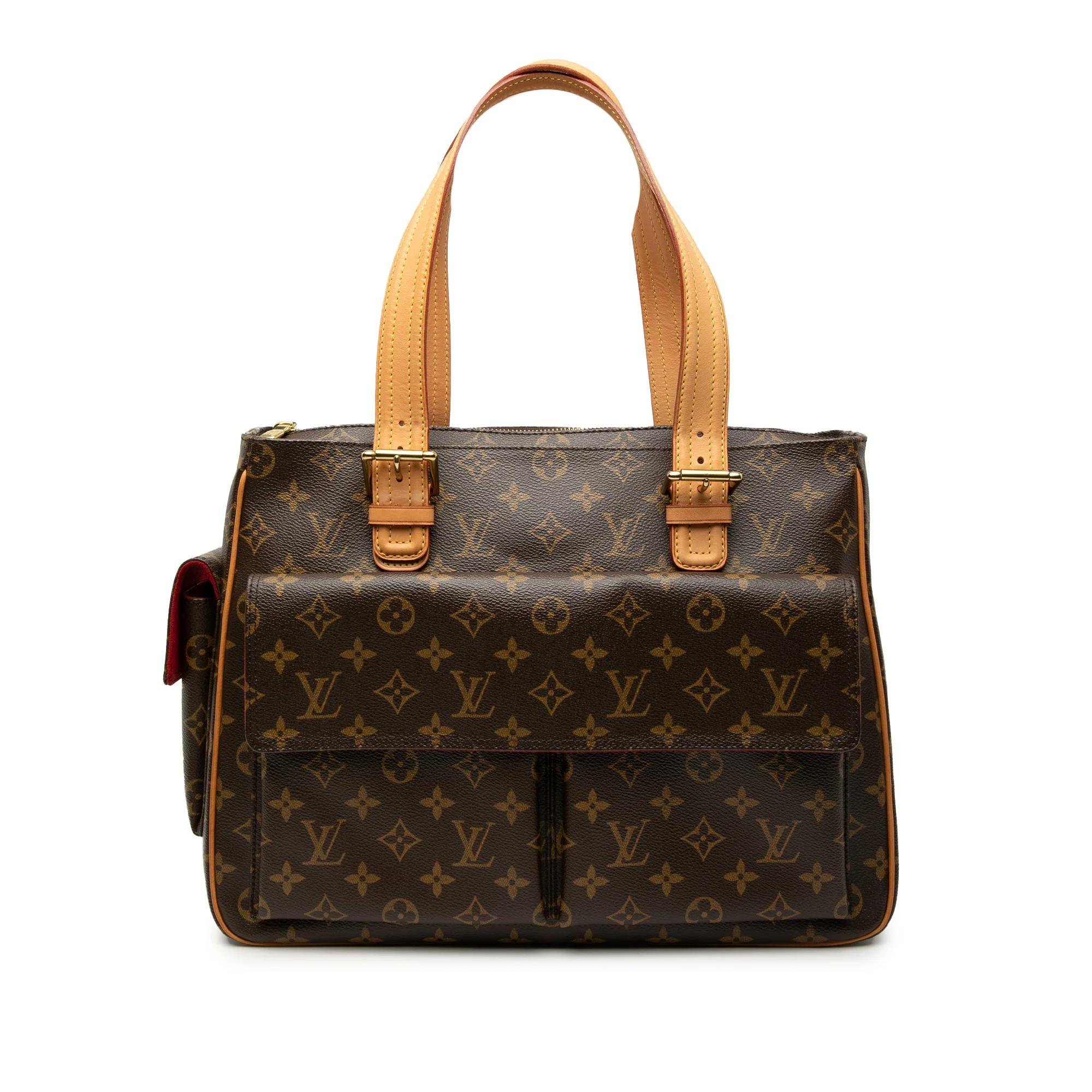 Louis Vuitton Cite leather tote