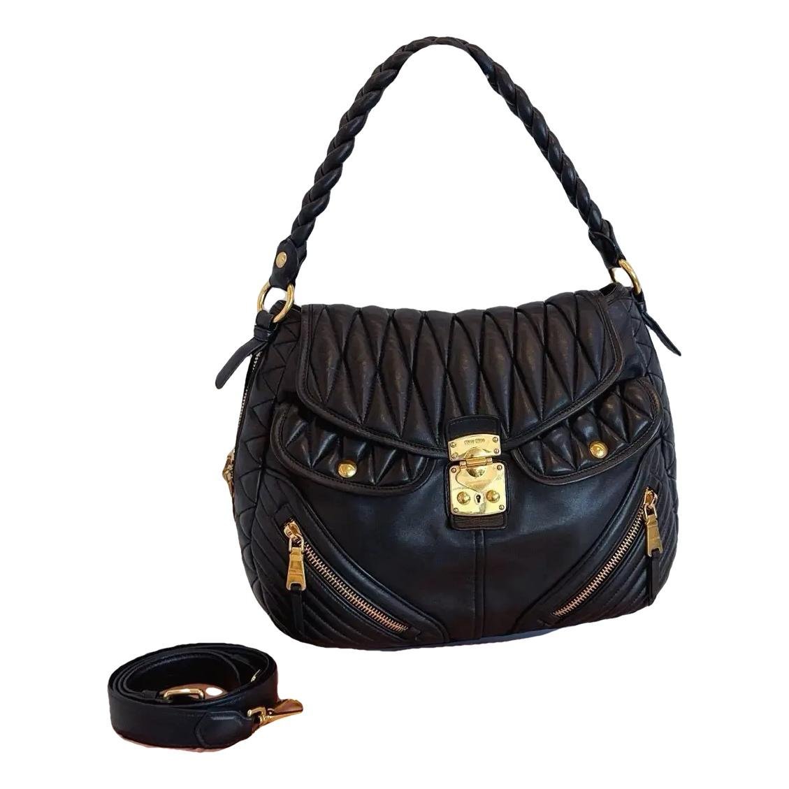 Miu Miu Coffer leather handbag