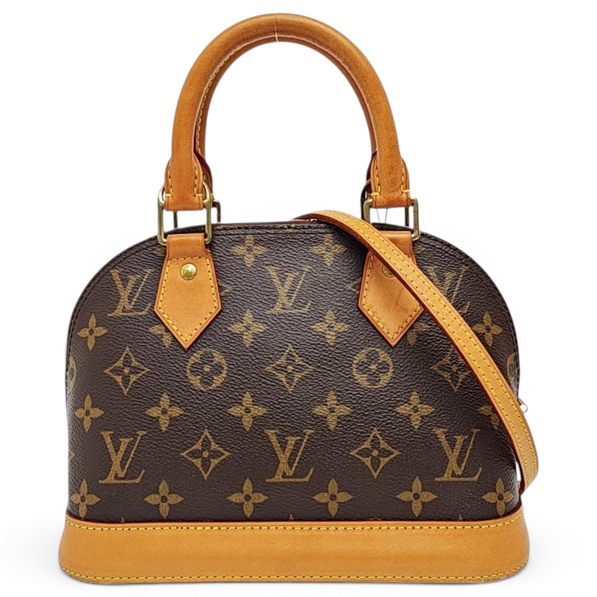 Alma leather handbag