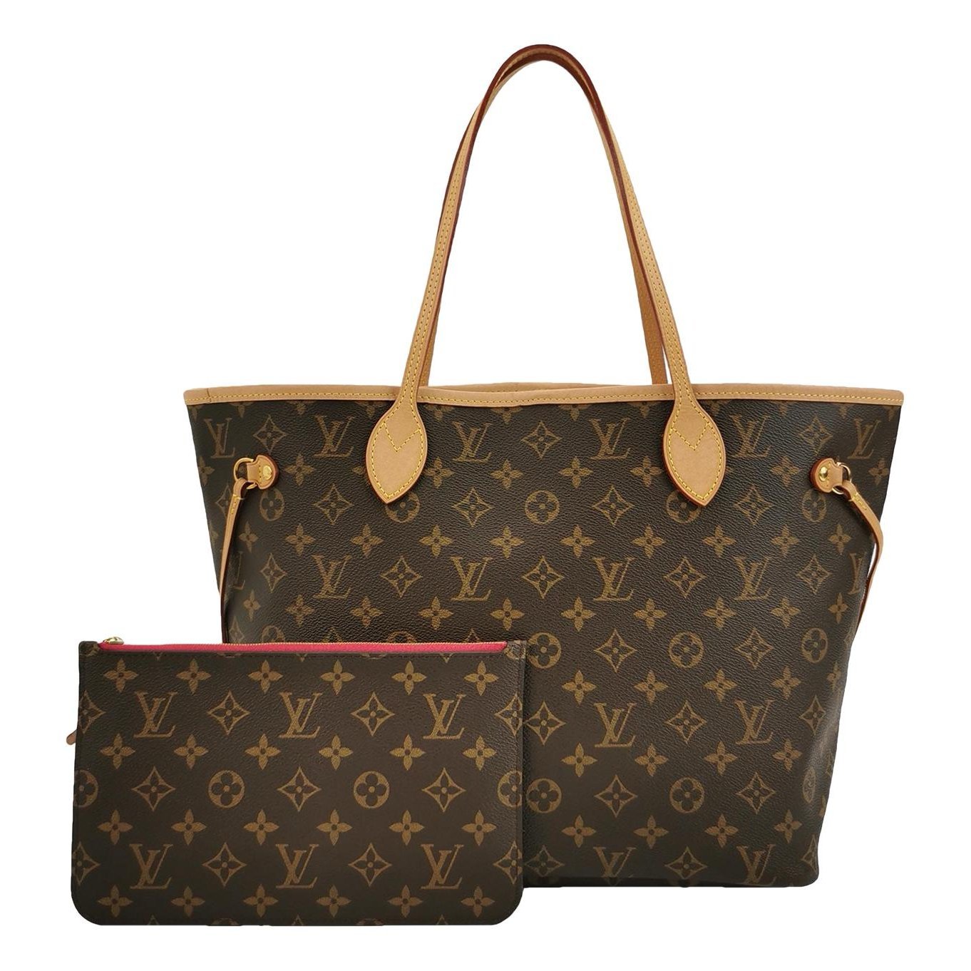 Neverfull leather handbag