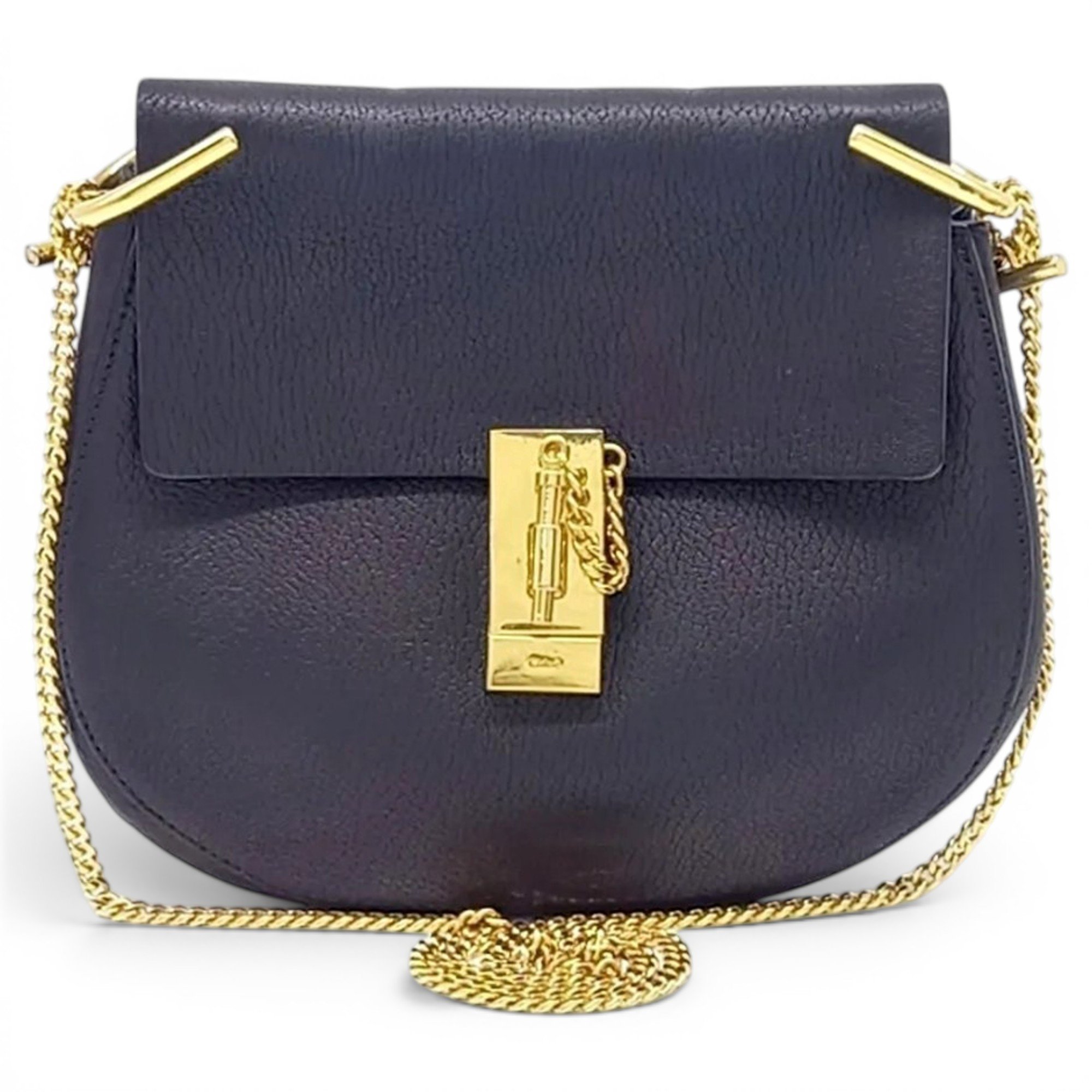 Drew leather crossbody bag