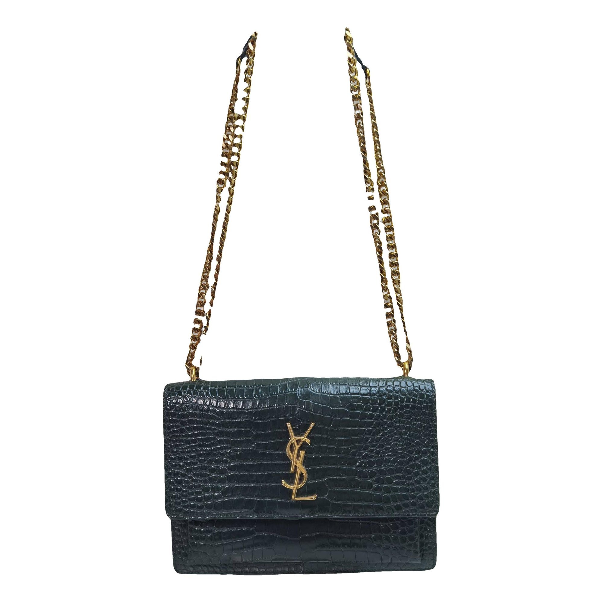 Sunset leather handbag