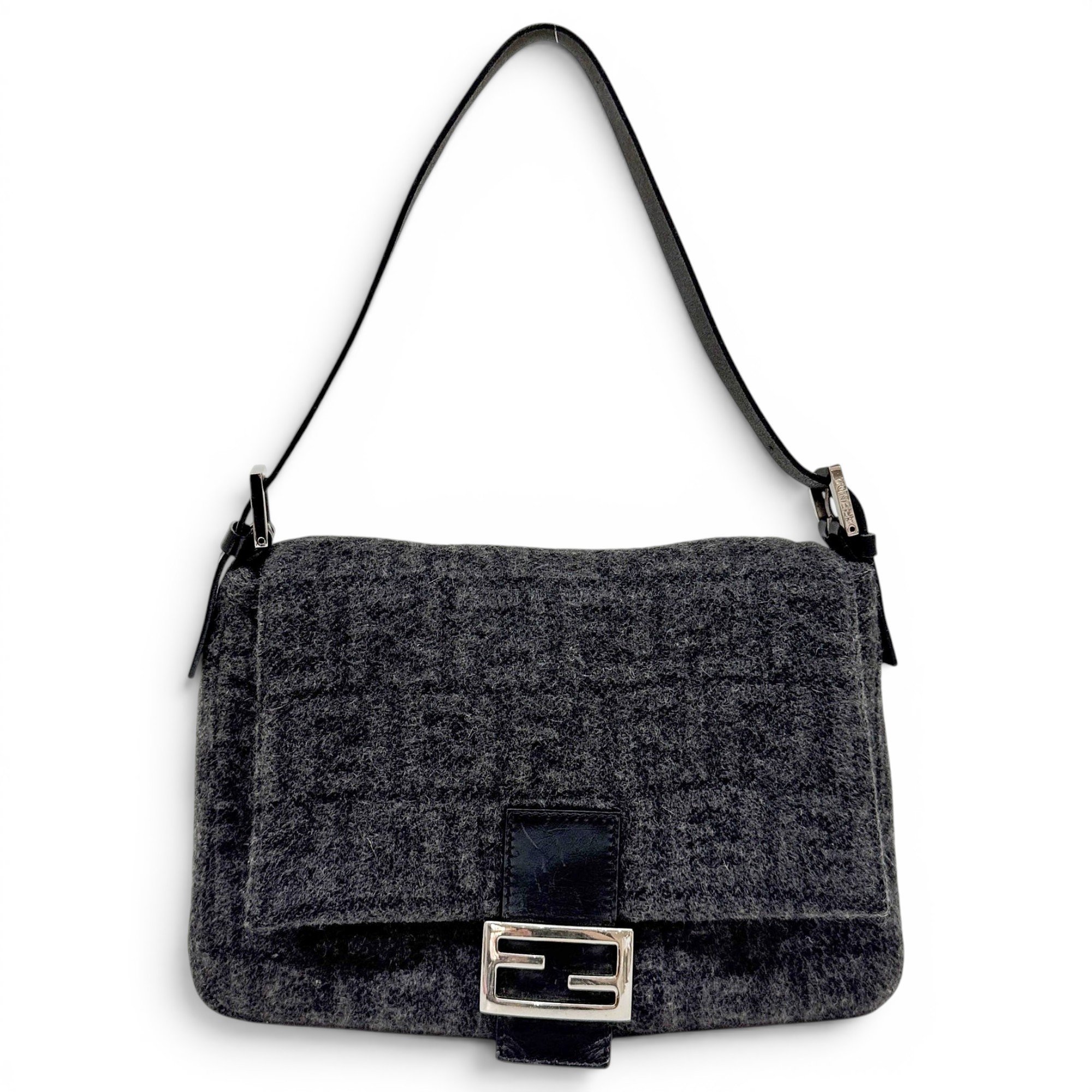 Mamma Baguette wool handbag