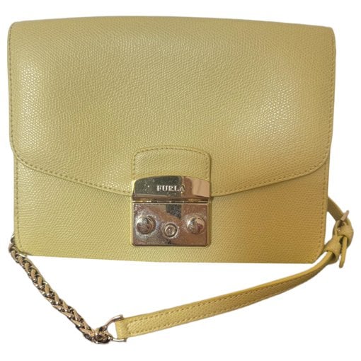 Metropolis leather crossbody bag
