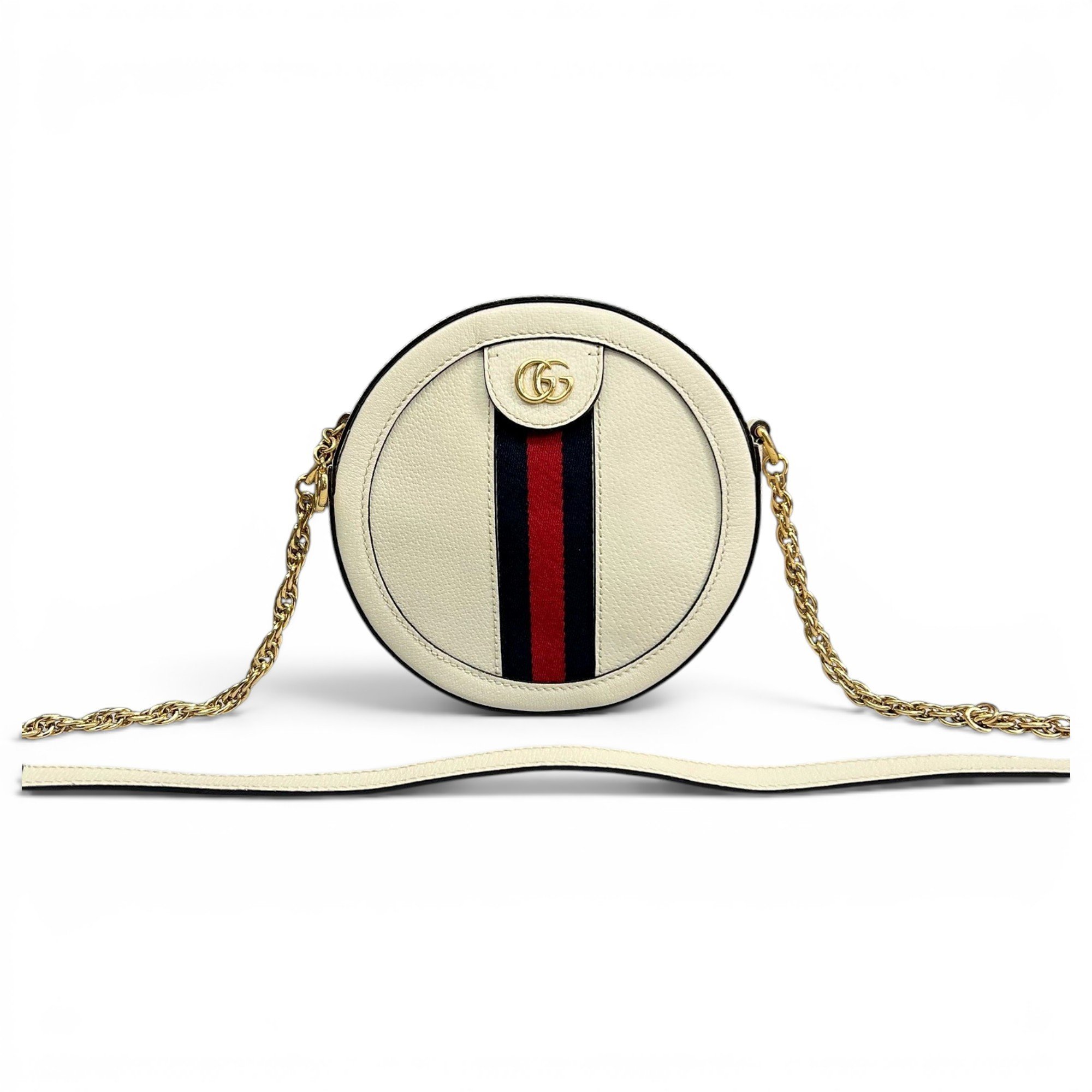 Ophidia leather crossbody bag