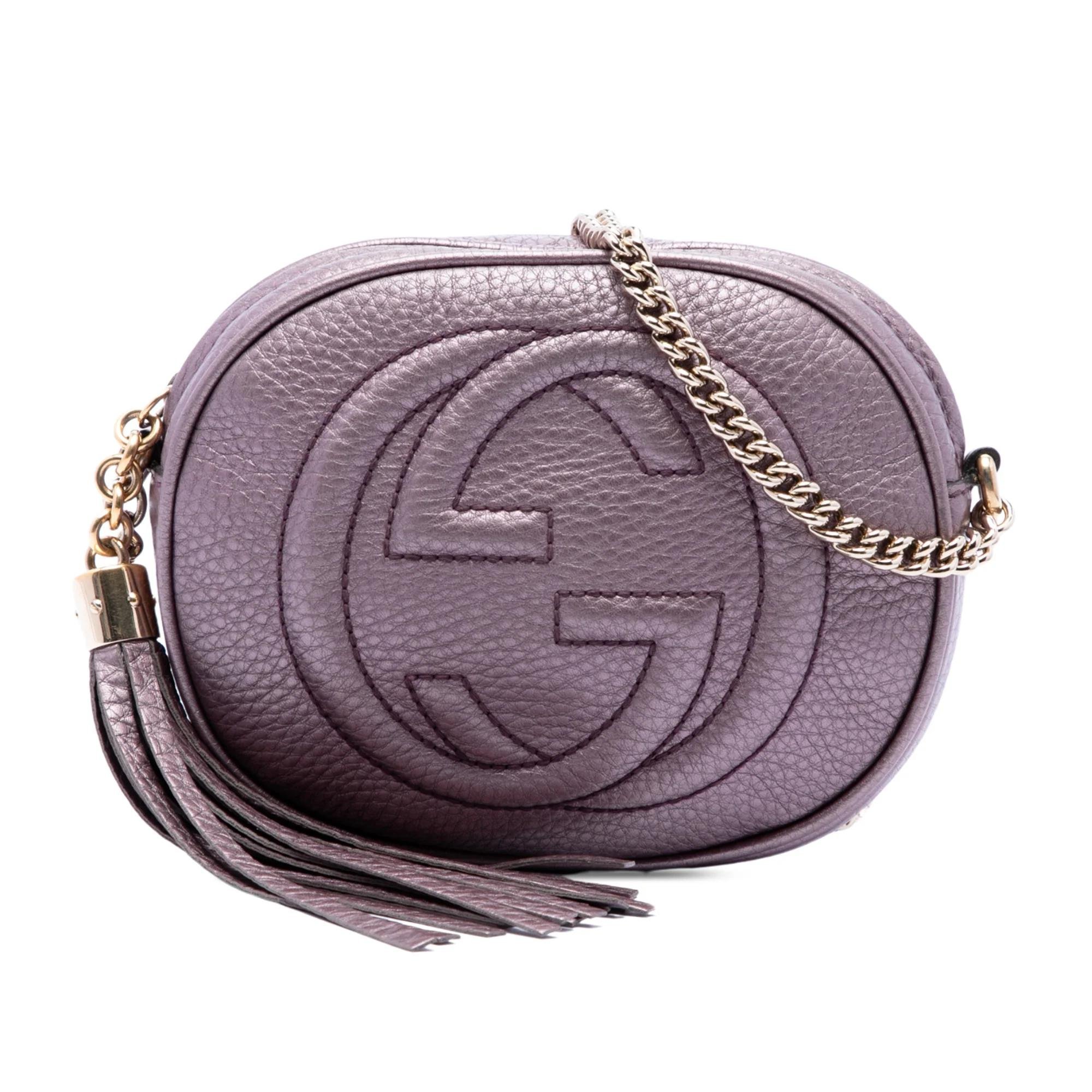 Soho Chain pony-style calfskin handbag