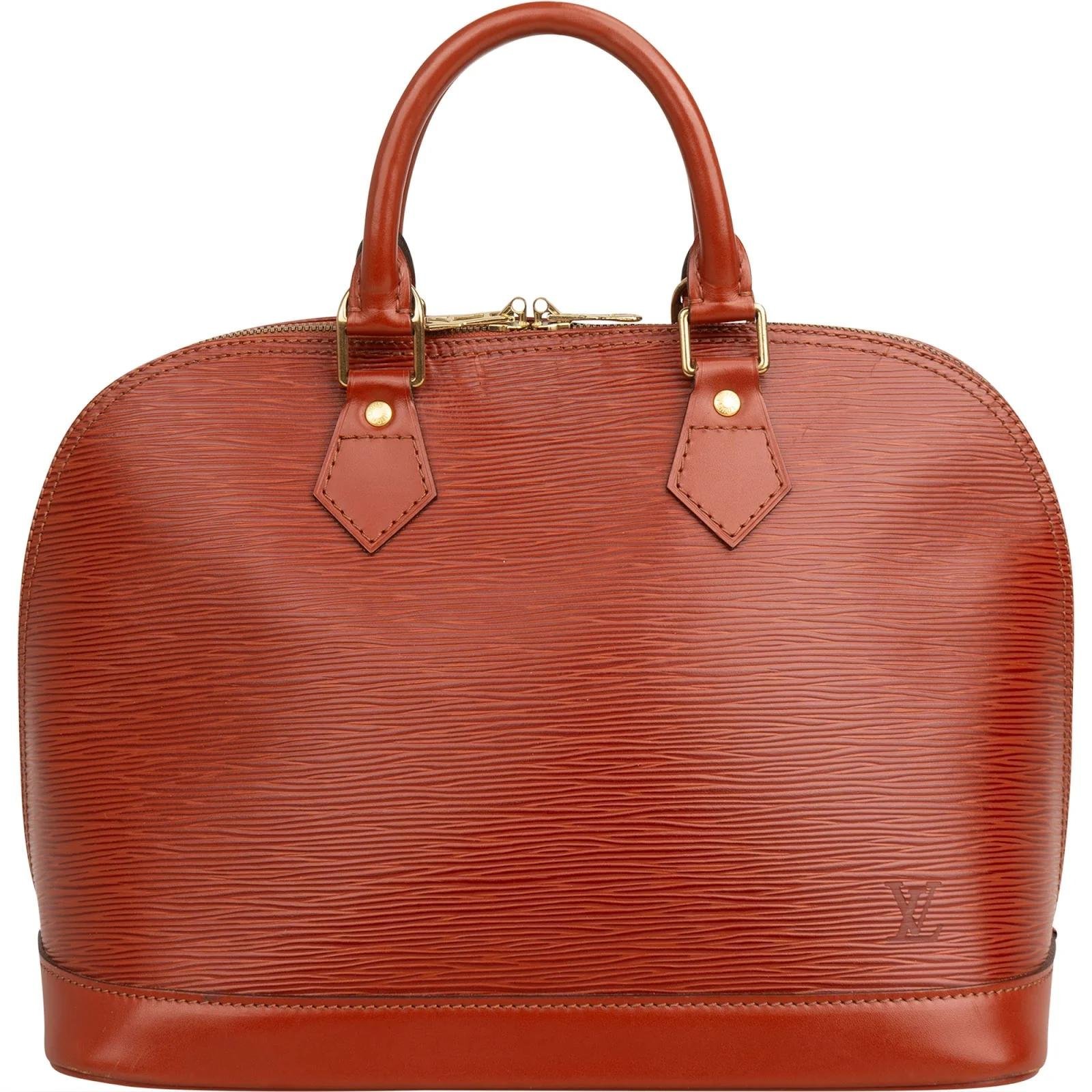 Alma leather handbag