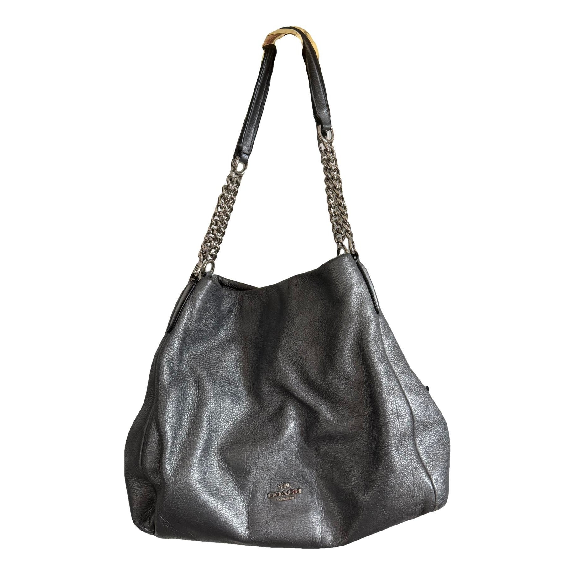 Edie leather handbag