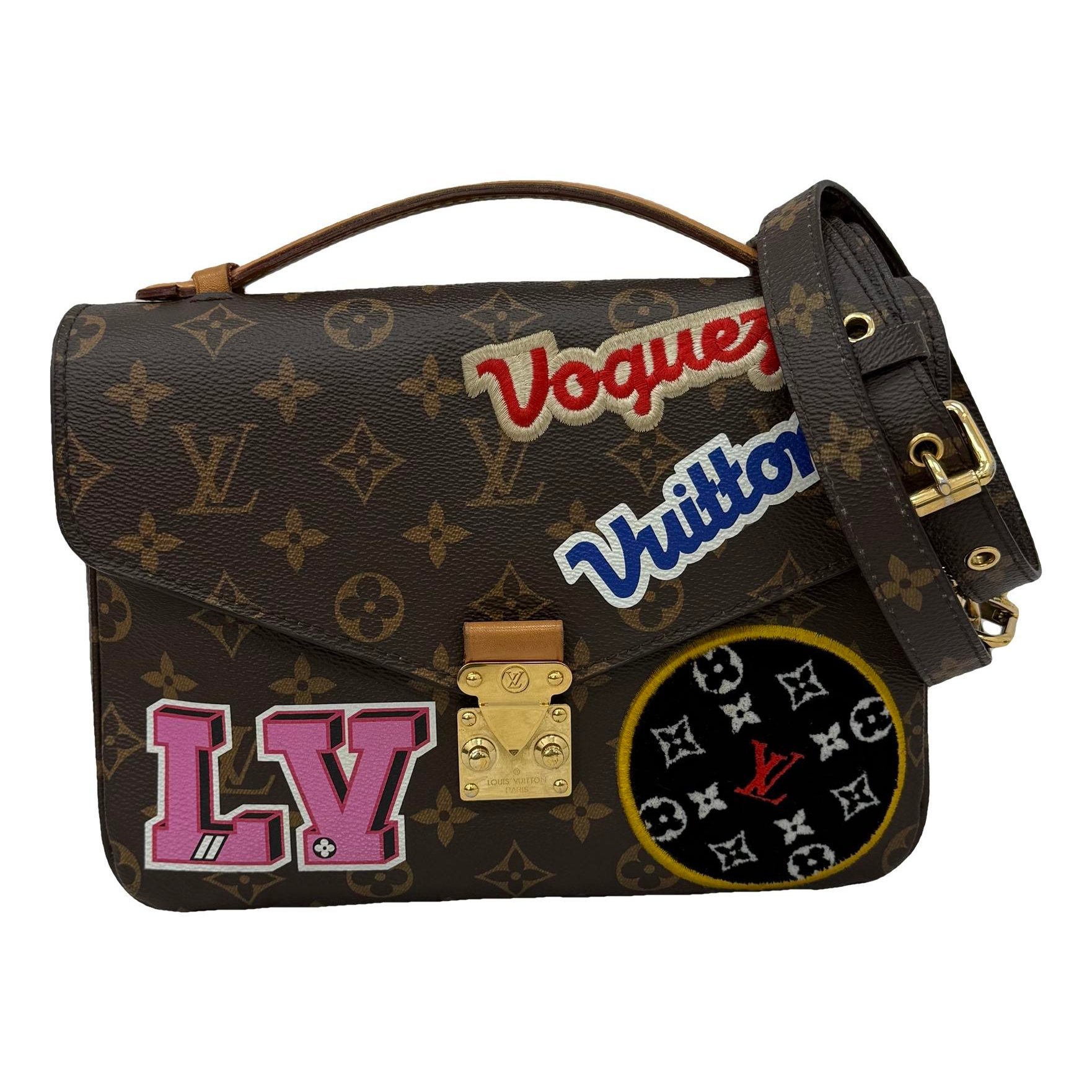 Metis leather handbag