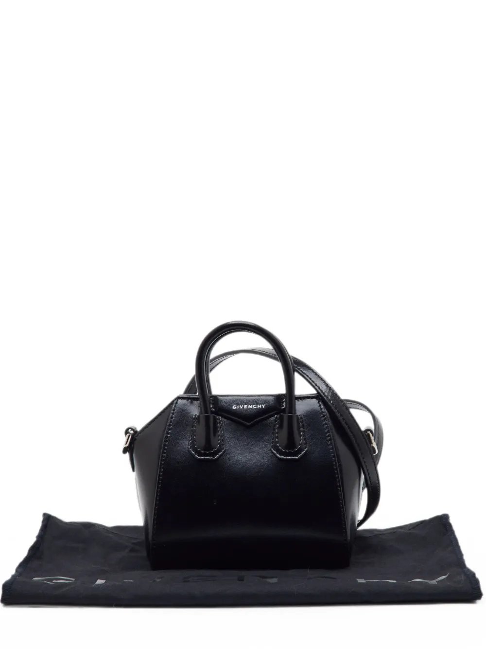 Antigona leather tote bag