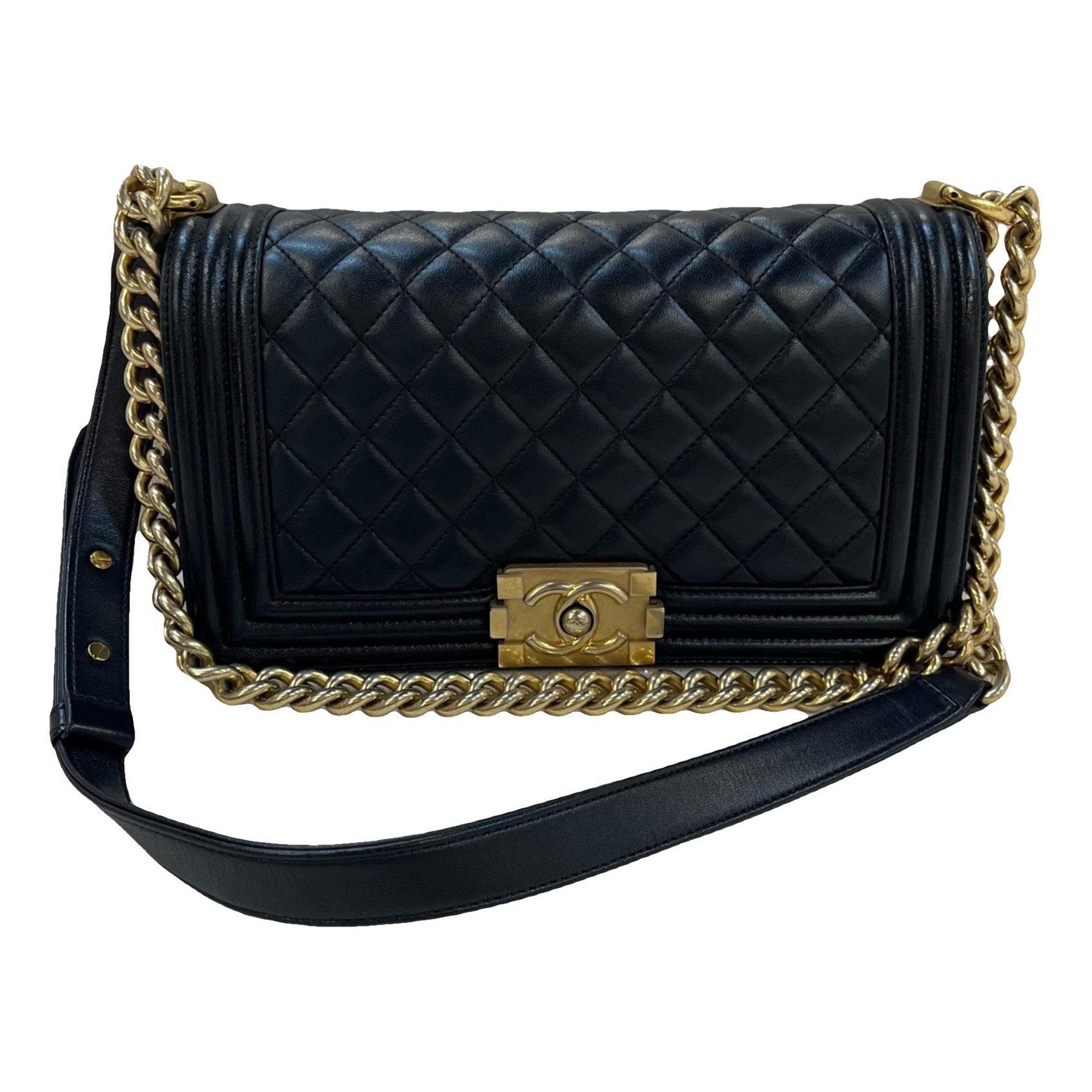 Boy leather crossbody bag