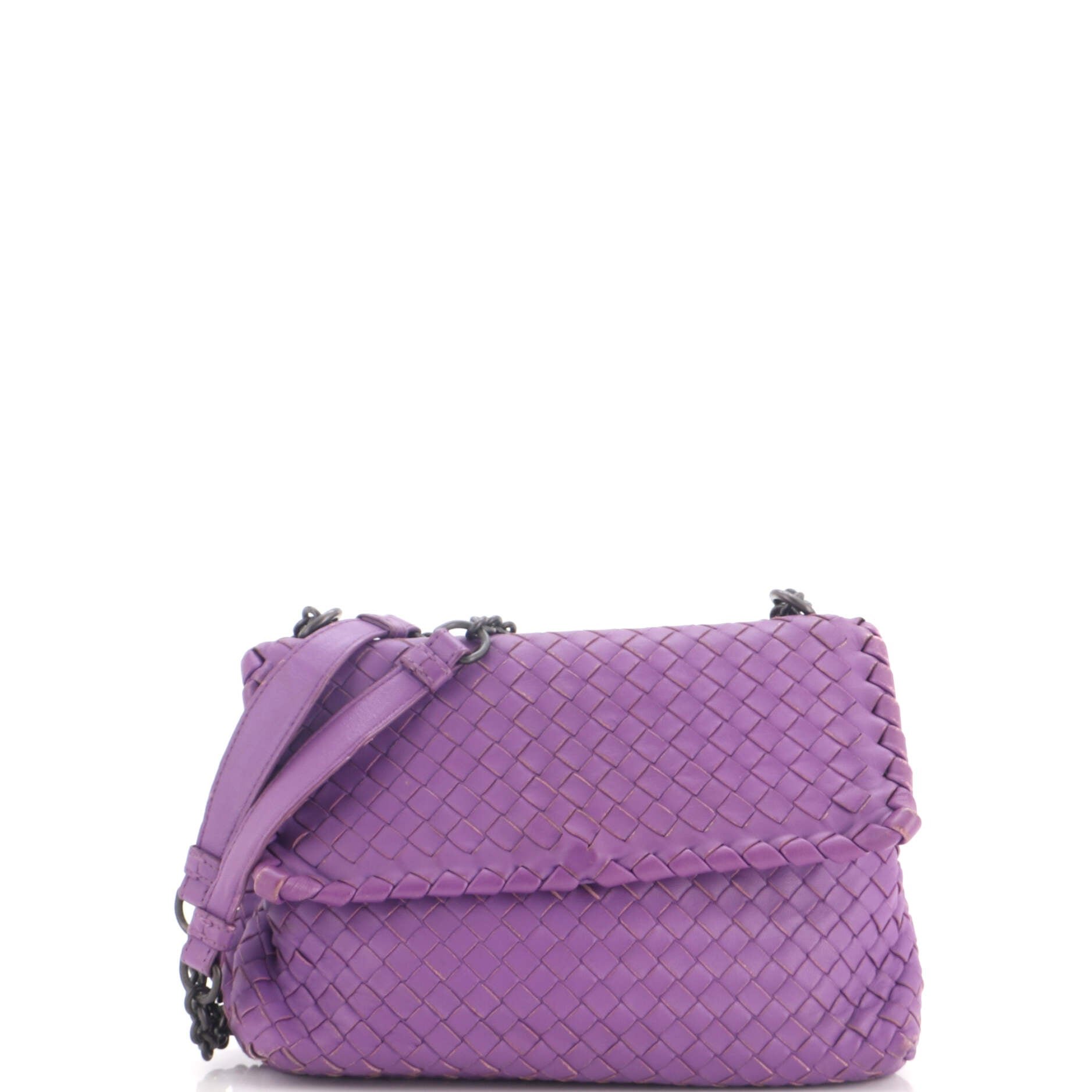 Bottega Veneta Olimpia Crossbody Bag Intrecciato Nappa Small