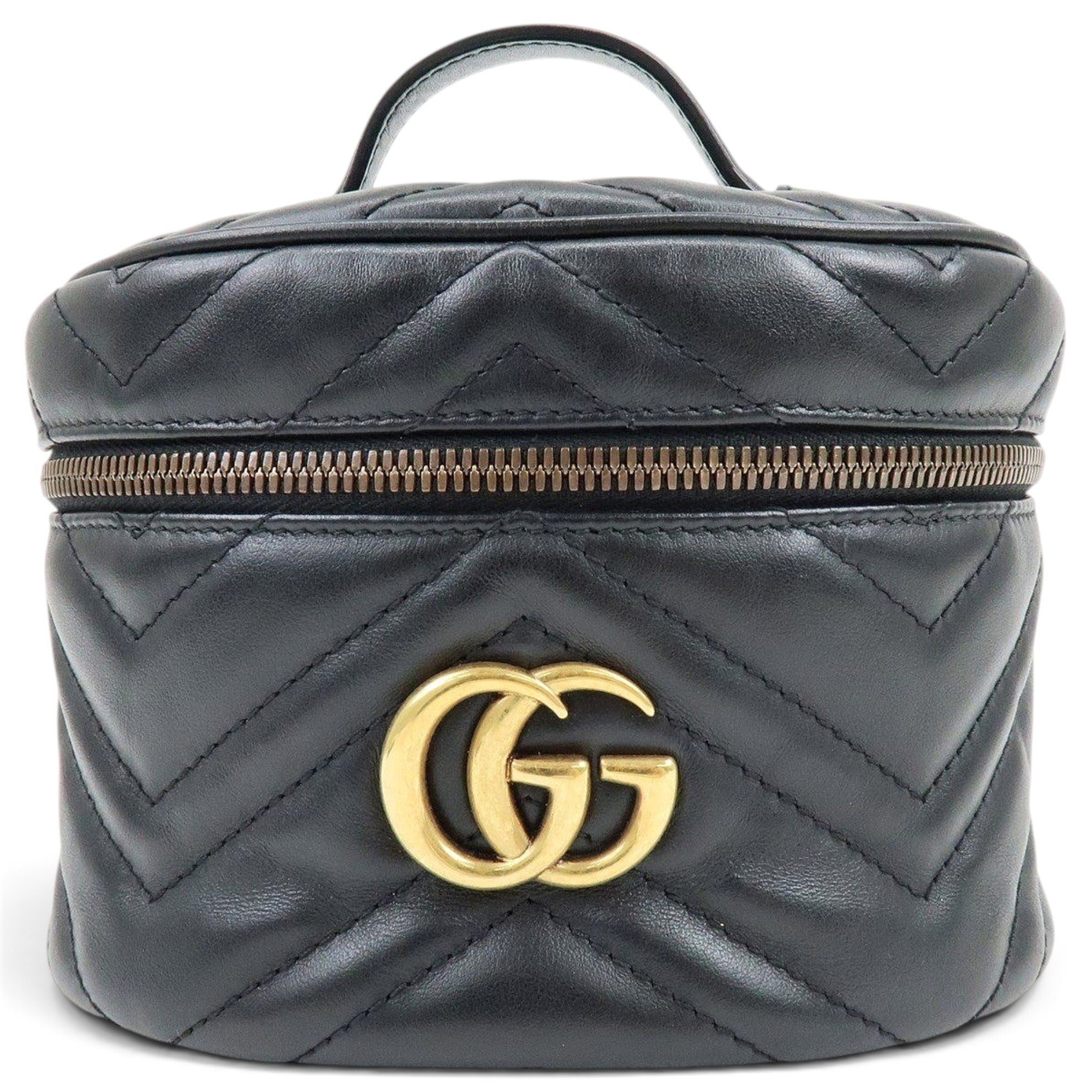 Marmont leather vanity case
