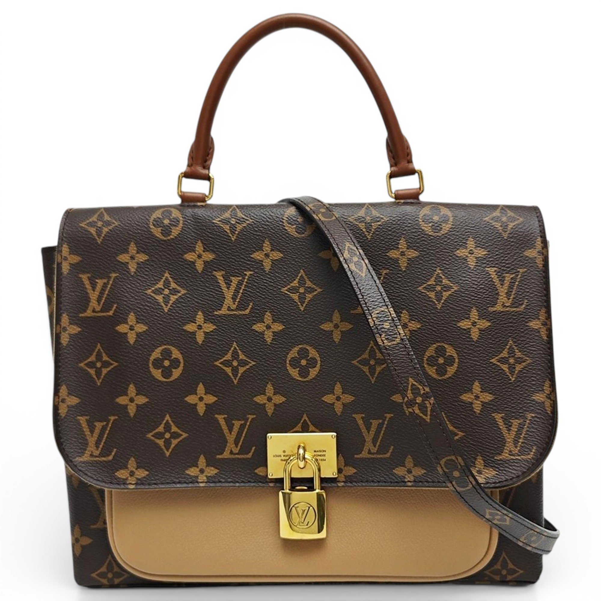 Marignan leather handbag