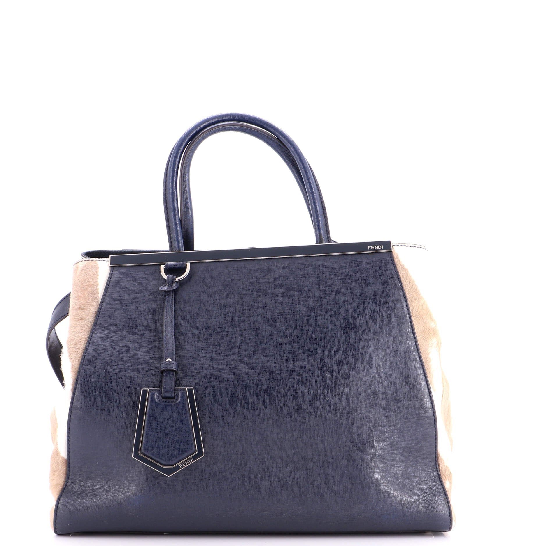 Leather tote