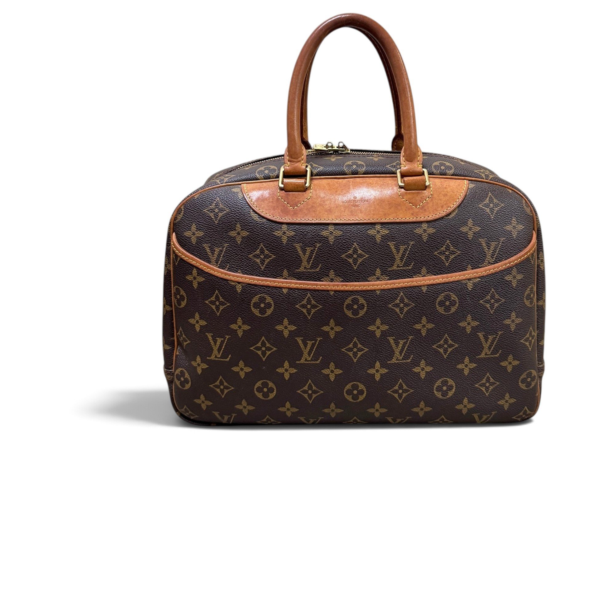 Deauville leather handbag
