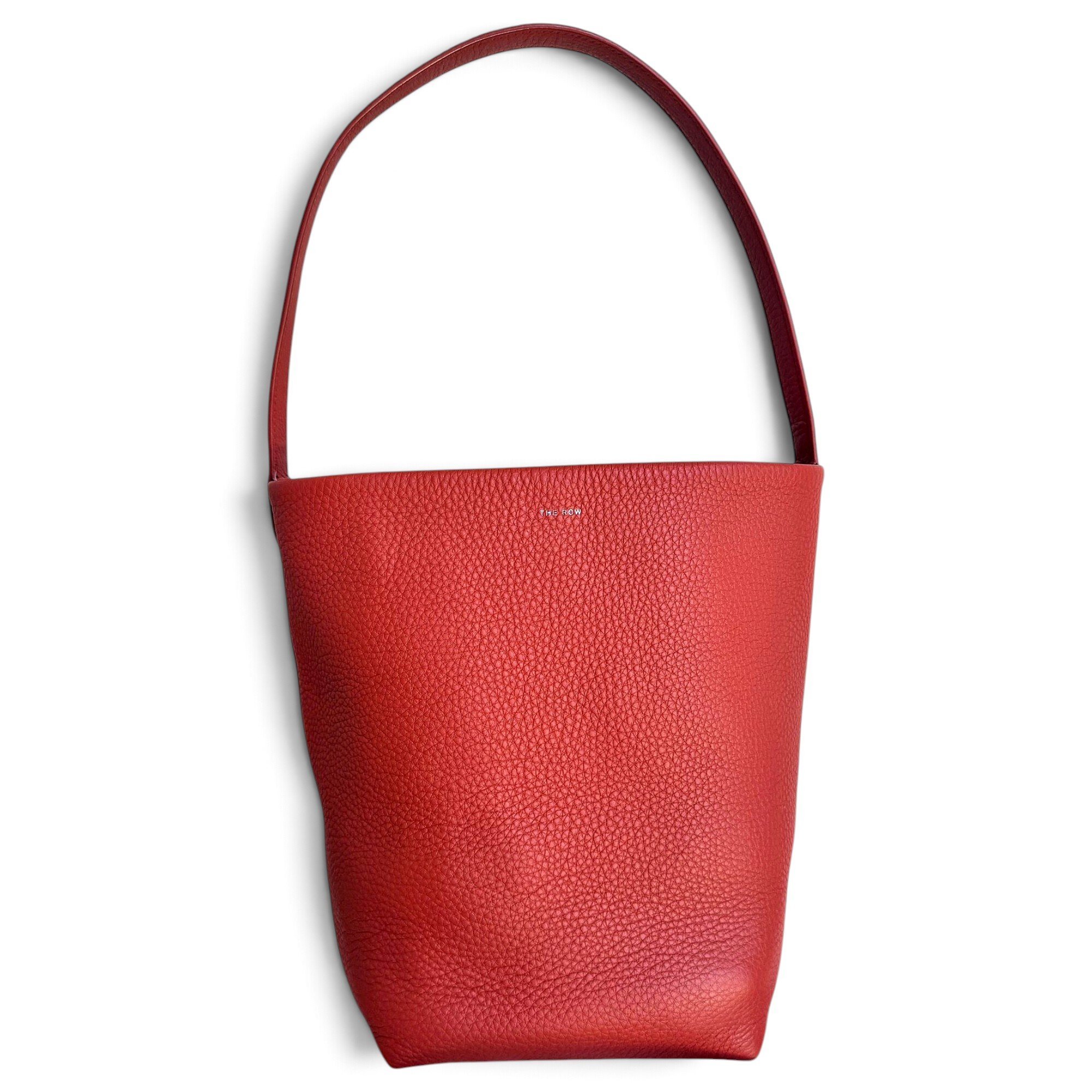 The Row Park N/S leather tote