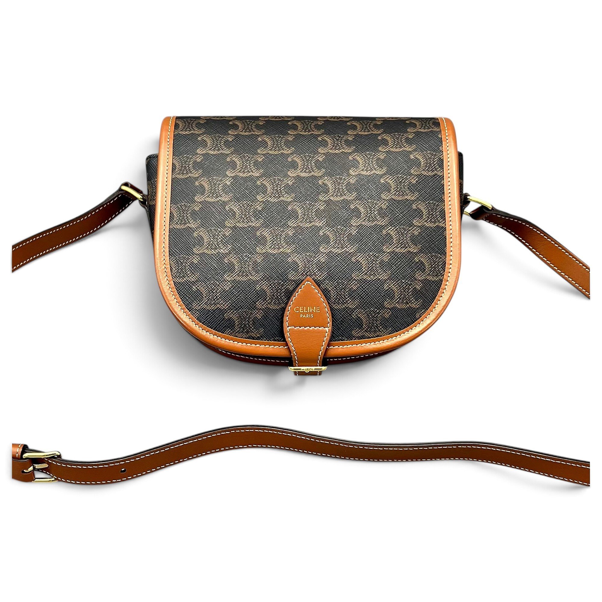 Folco leather handbag