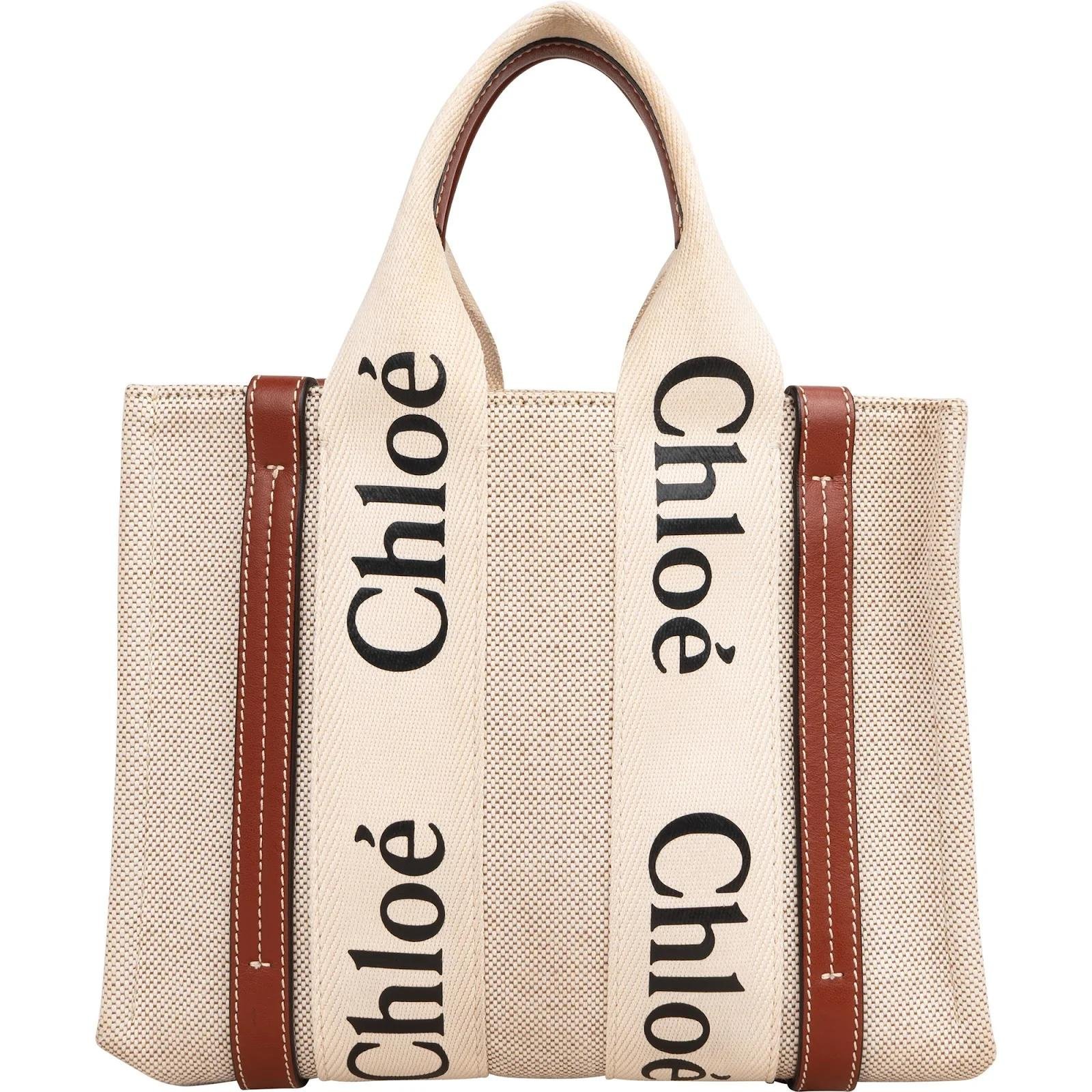 Woody leather handbag