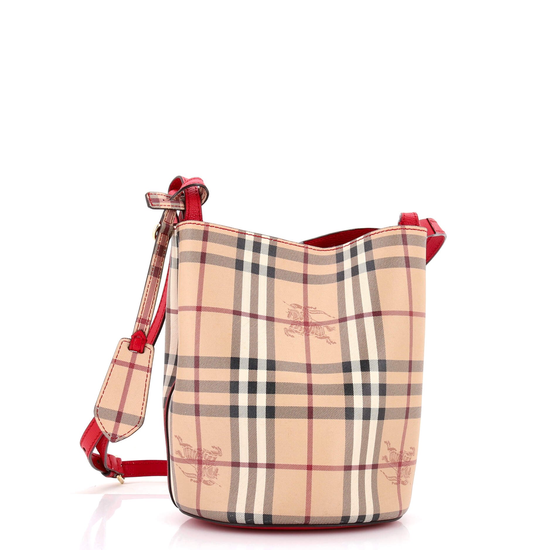 Lorne Bucket Bag Haymarket Coated Canvas Small