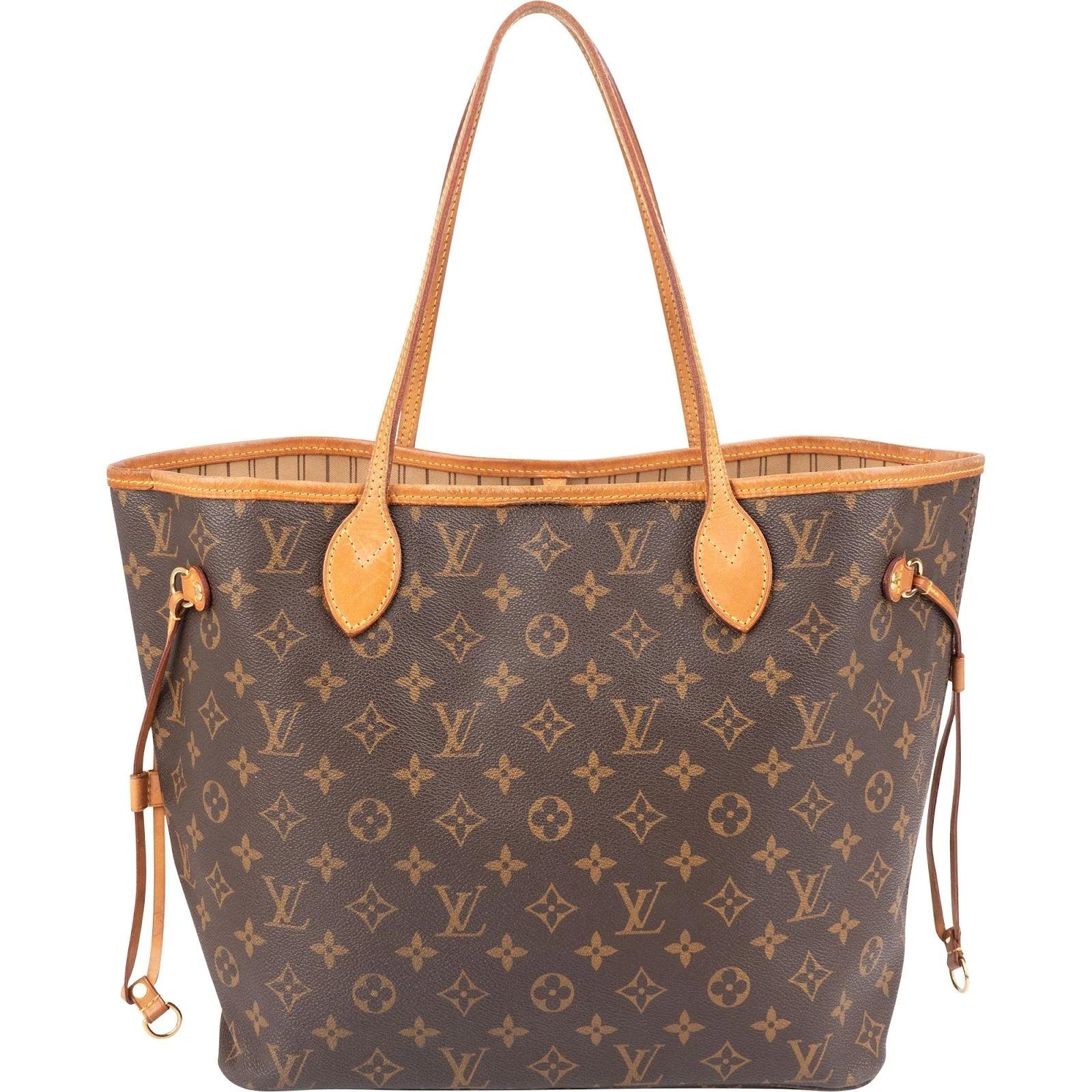 Neverfull leather handbag