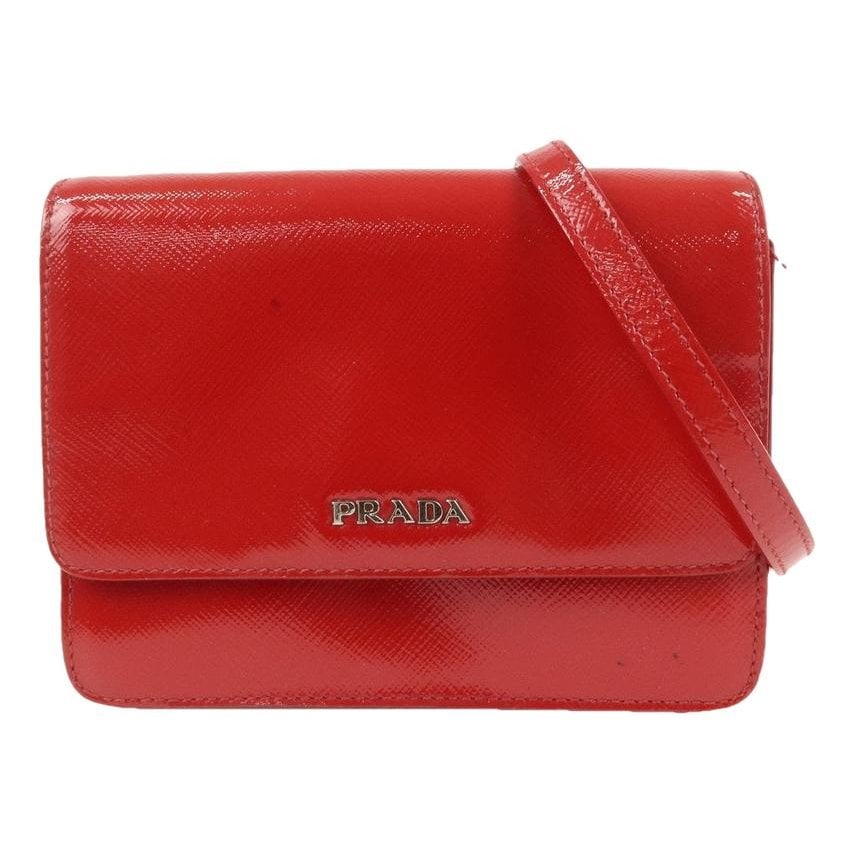Leather crossbody bag