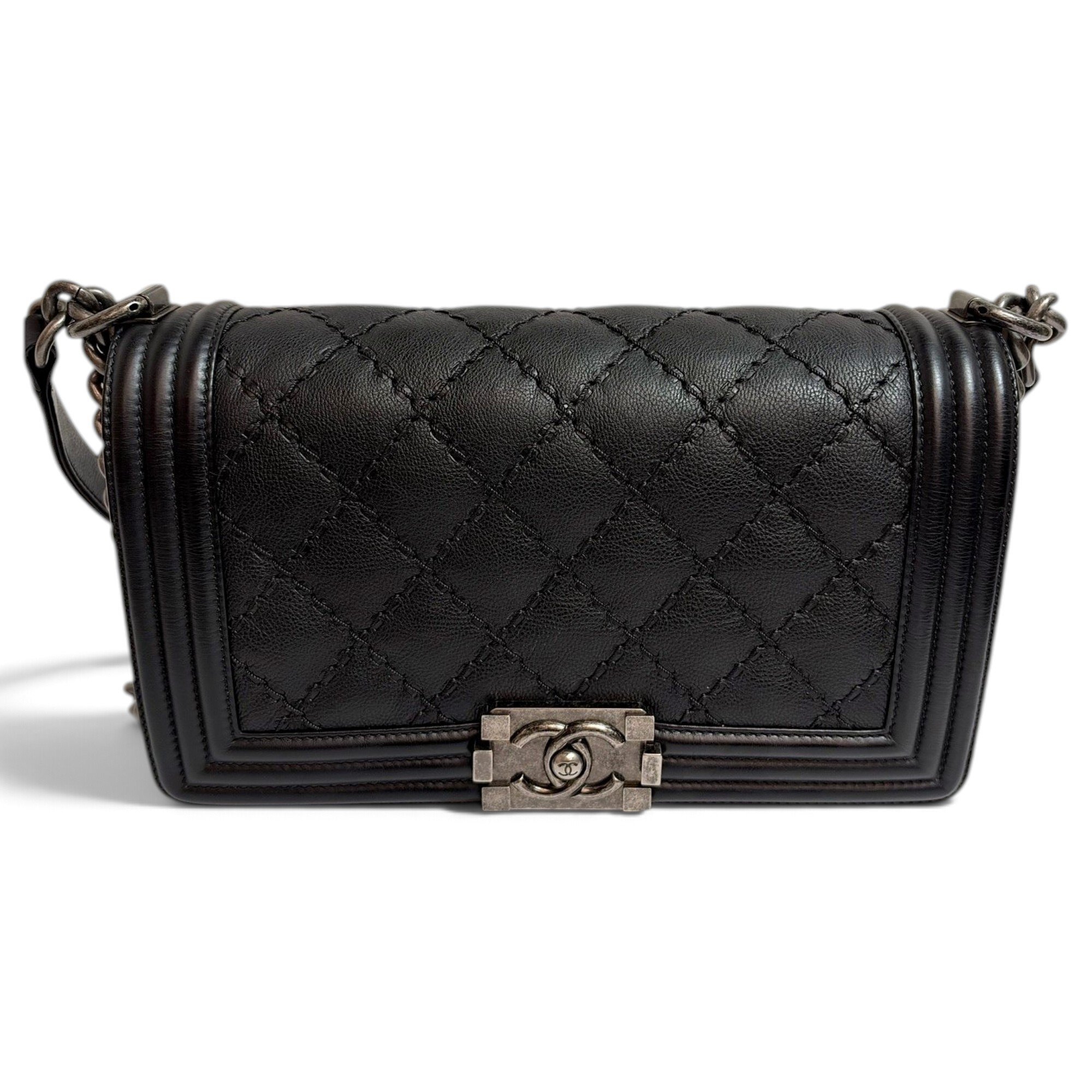 Boy pony-style calfskin crossbody bag