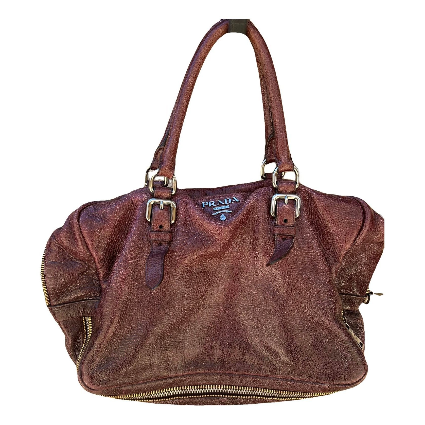 Leather handbag