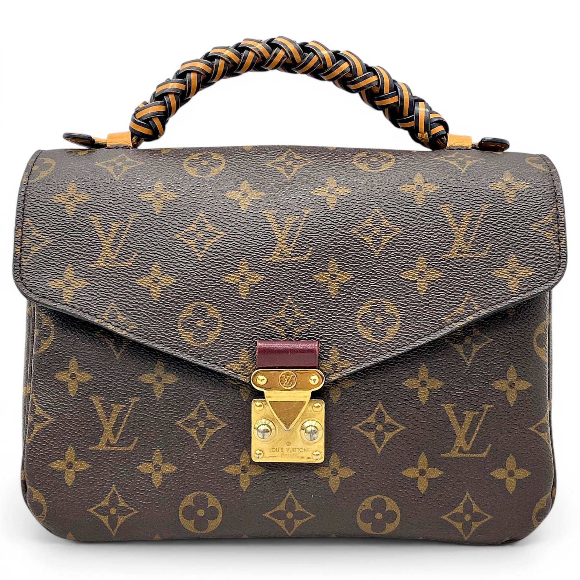 Metis leather handbag