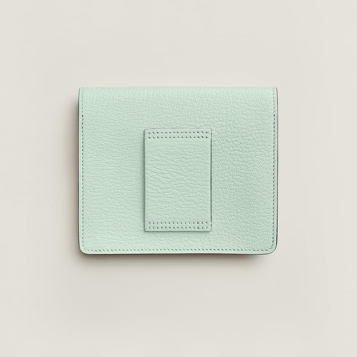 Vert Peppermint Roulis Slim Wallet
