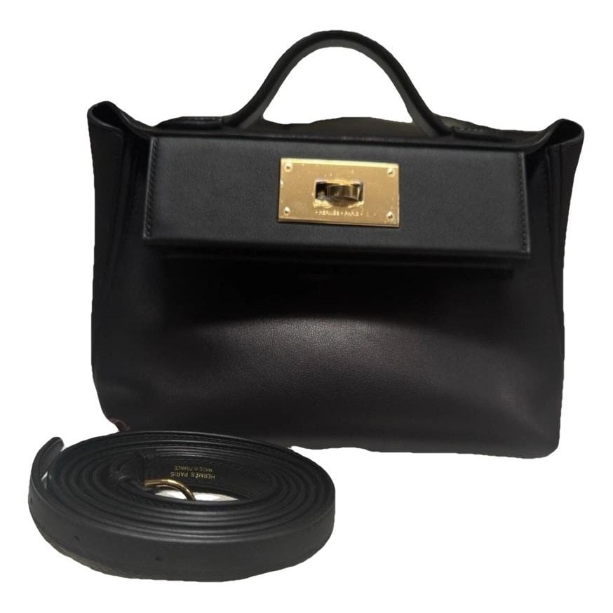24/24 leather handbag