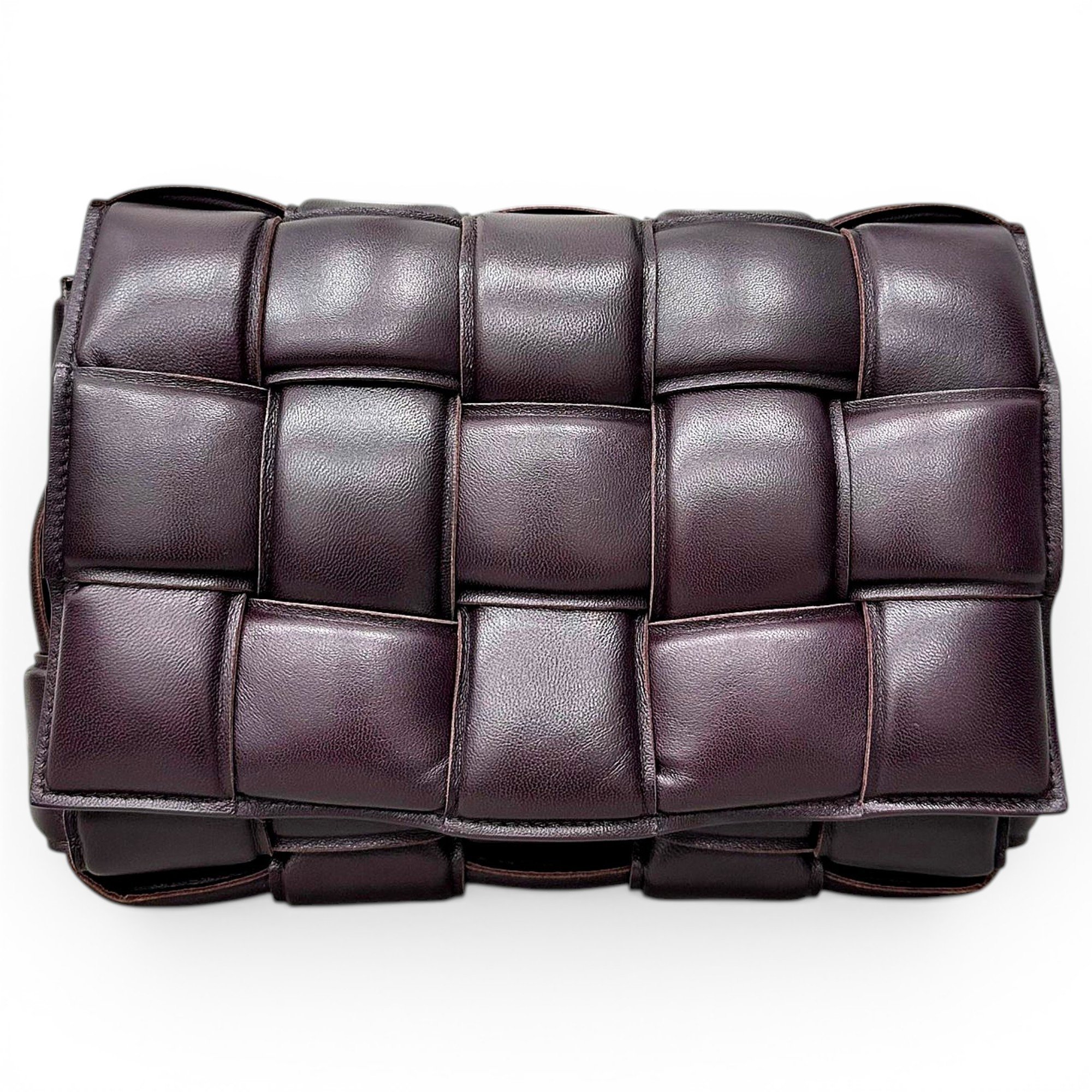 Cassette Padded leather handbag
