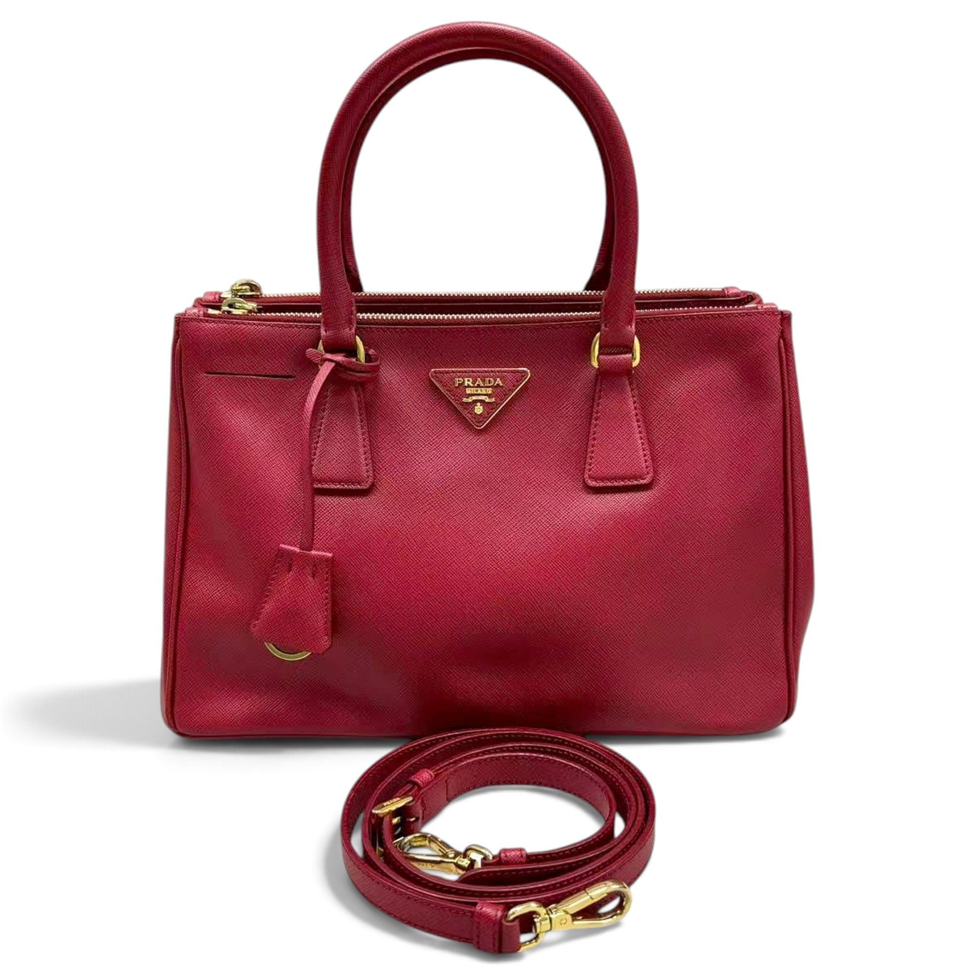 Galleria leather handbag