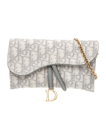 Oblique Jacquard Wallet on Chain