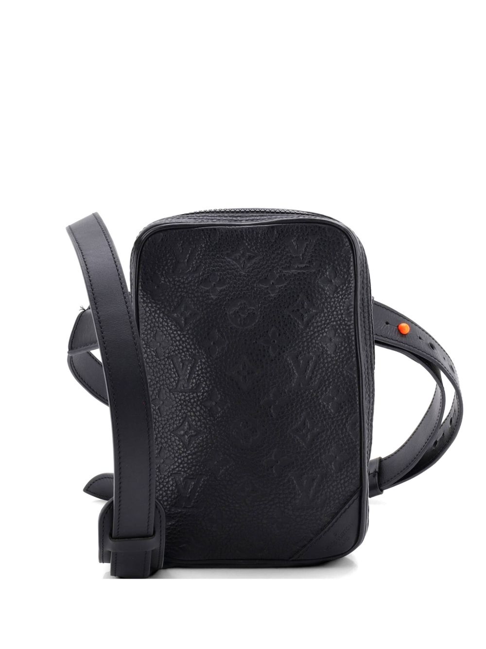 Side Utility Bag Monogram Taurillon Leather shoulder bag