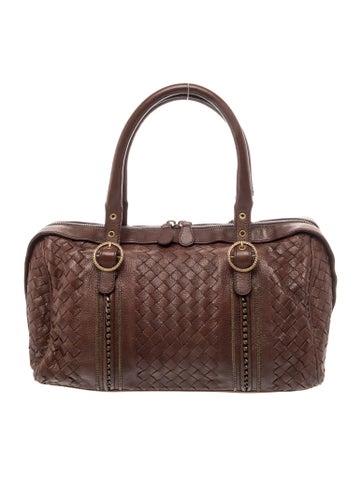 Intrecciato Top Handle Bag