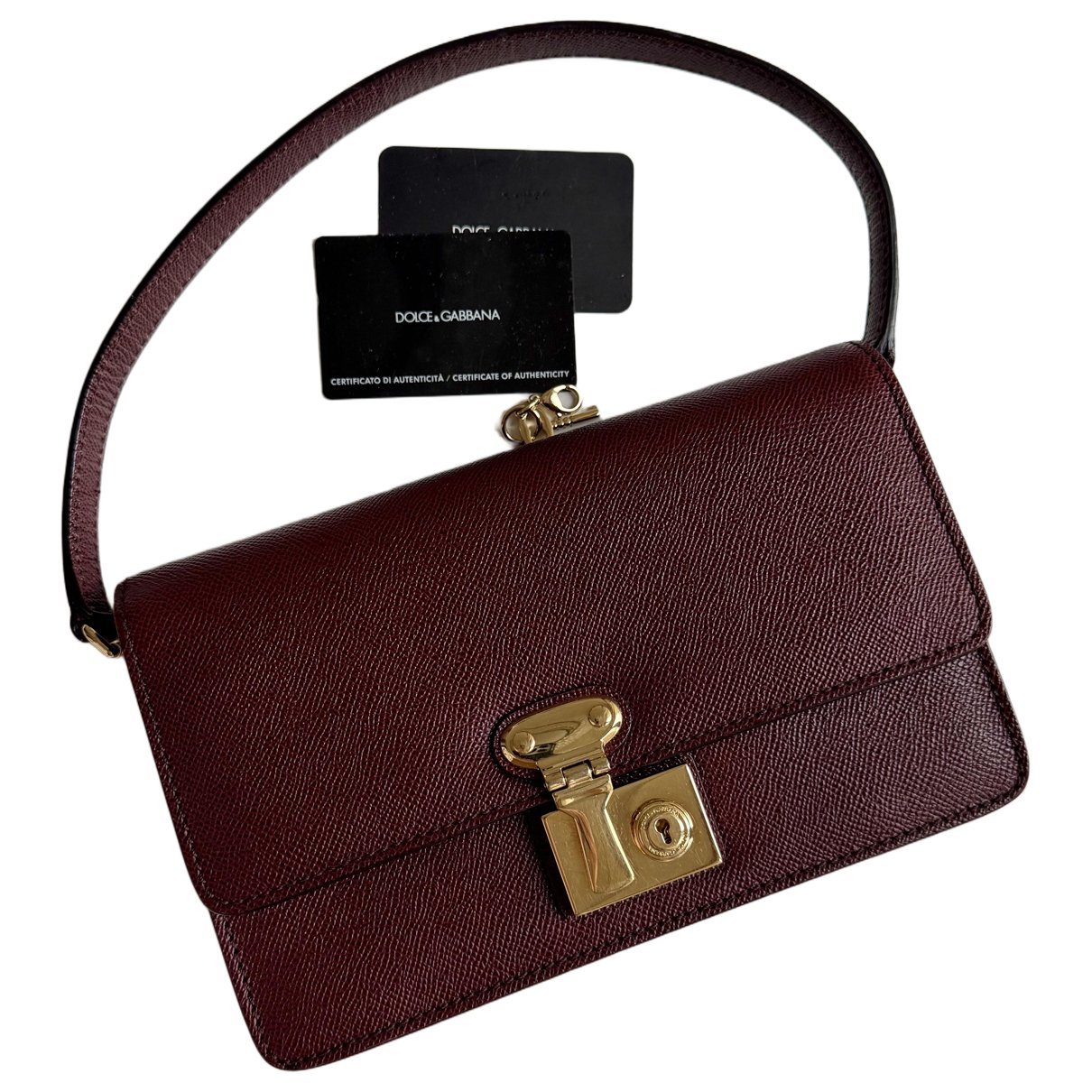 Leather handbag