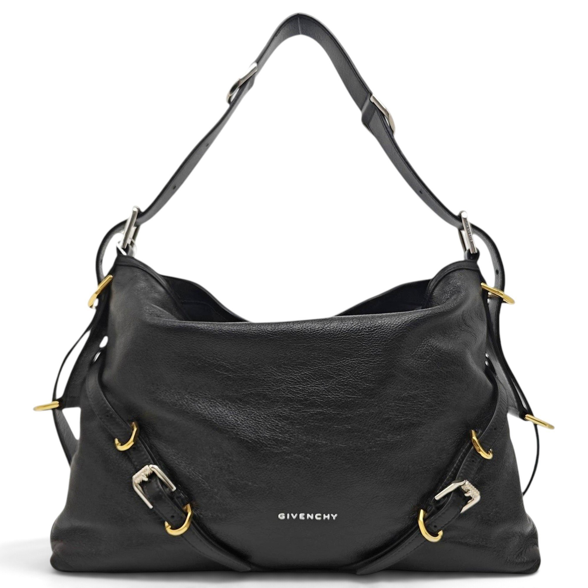 Voyou leather handbag