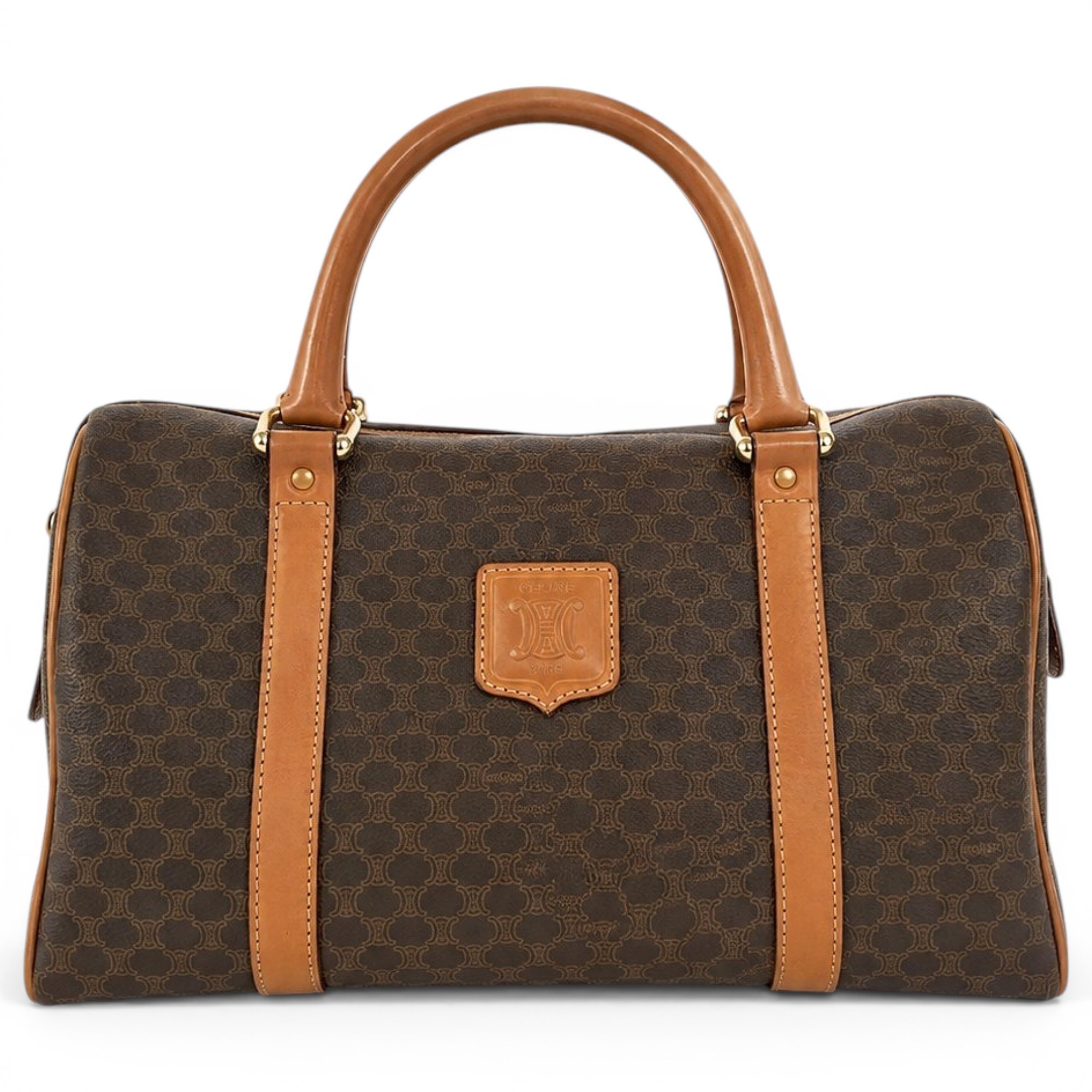 Leather tote