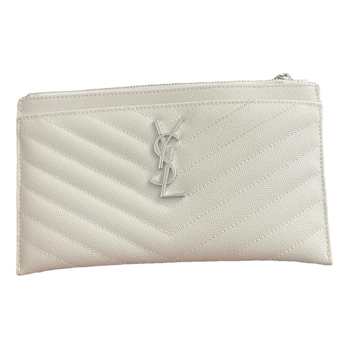 Cassandre leather clutch bag