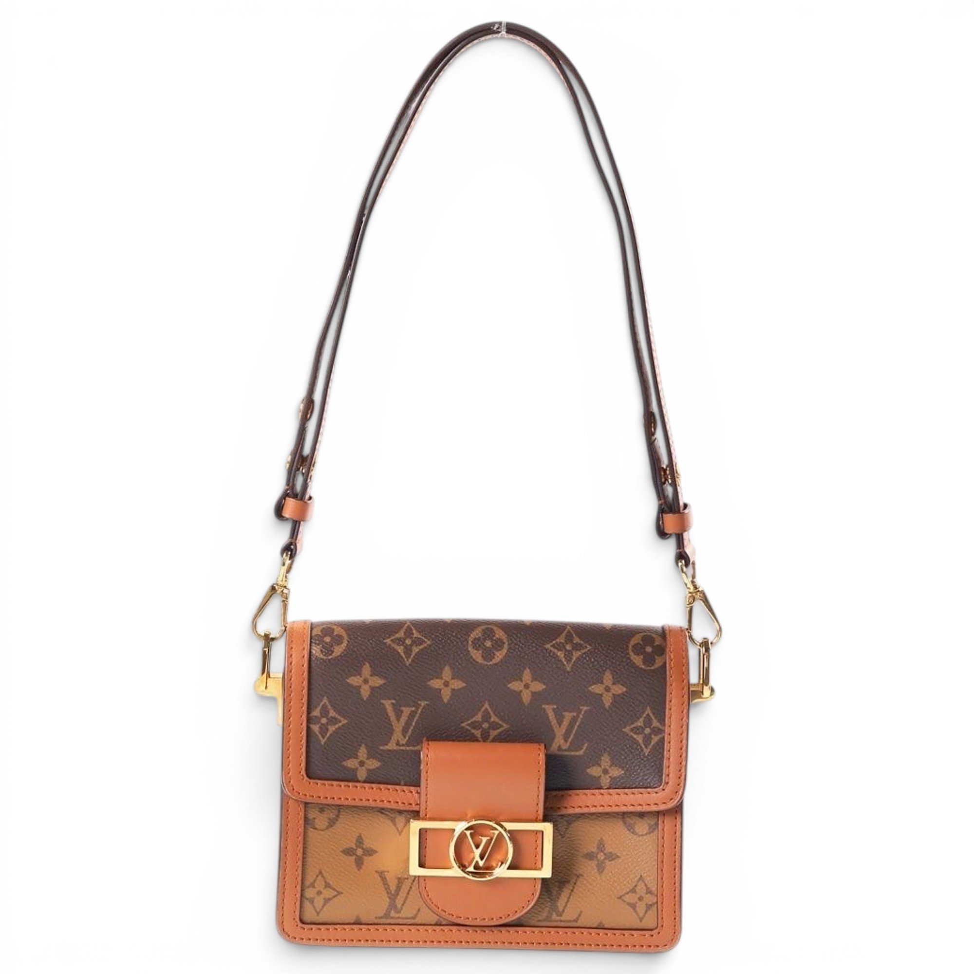 Dauphine Mini leather handbag