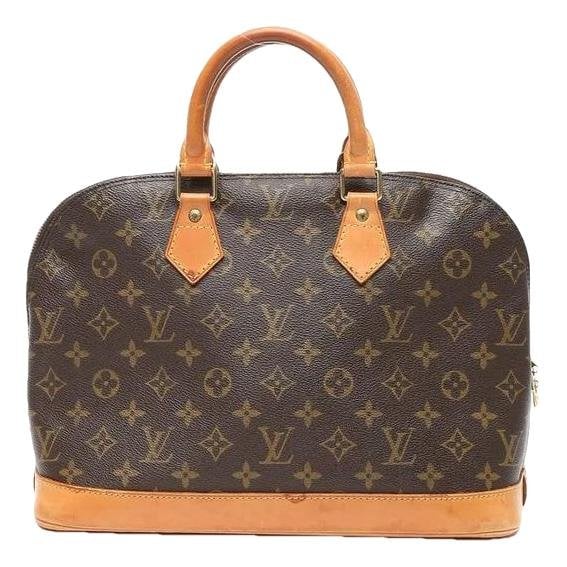 Alma leather handbag