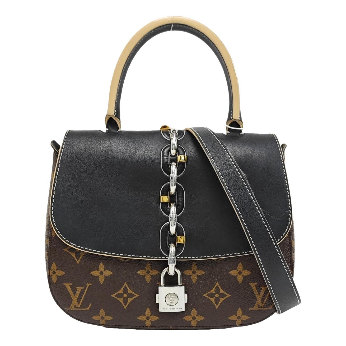 Chain It leather handbag
