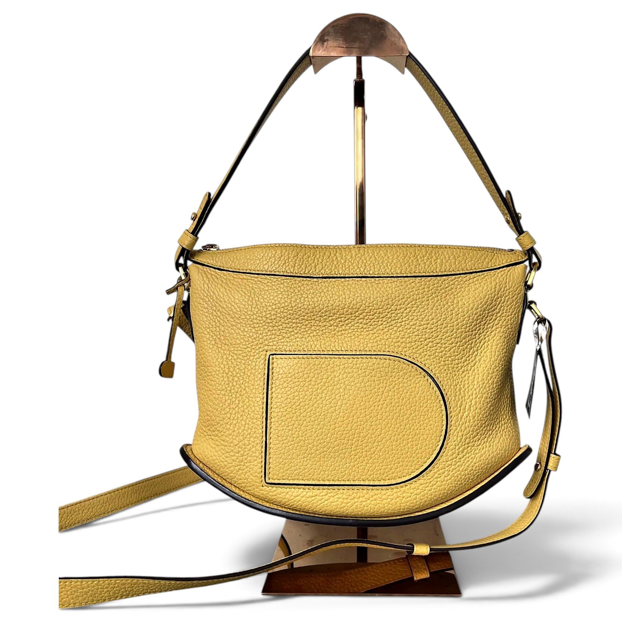 Delvaux Pin leather handbag