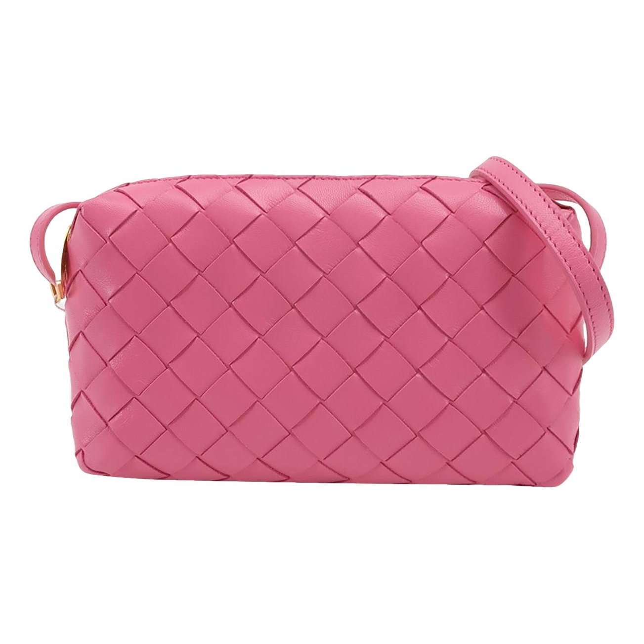 Loop leather handbag
