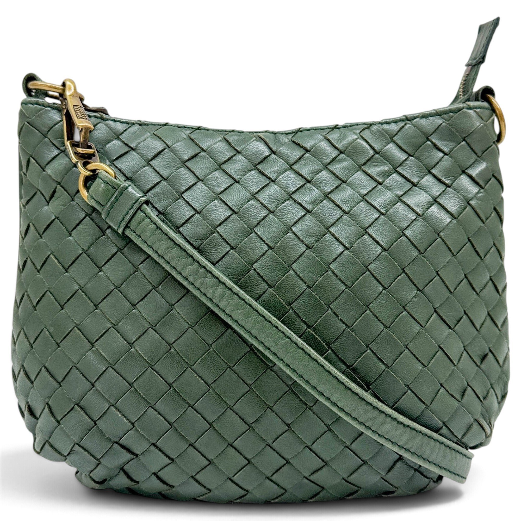 Leather handbag